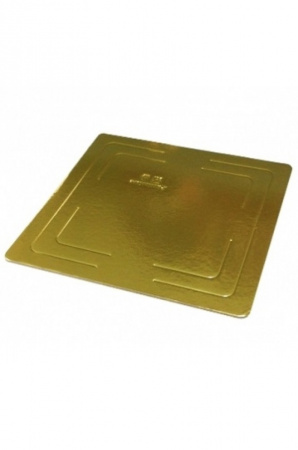 подложка усиленная «Pasticciere» золото 300*300мм толщина 2,5мм 10шт/уп GWD300*300