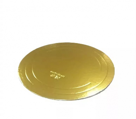 подложка усиленная «Pasticciere» золото D=340мм 10шт/уп GWD340