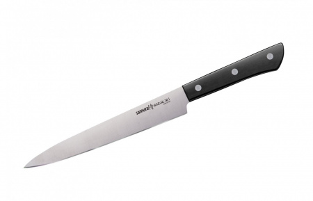 SHR-0045B/A Нож кухонный "Samura HARAKIRI" для нарезки 196мм корроз-стойкая сталь ABS пластик